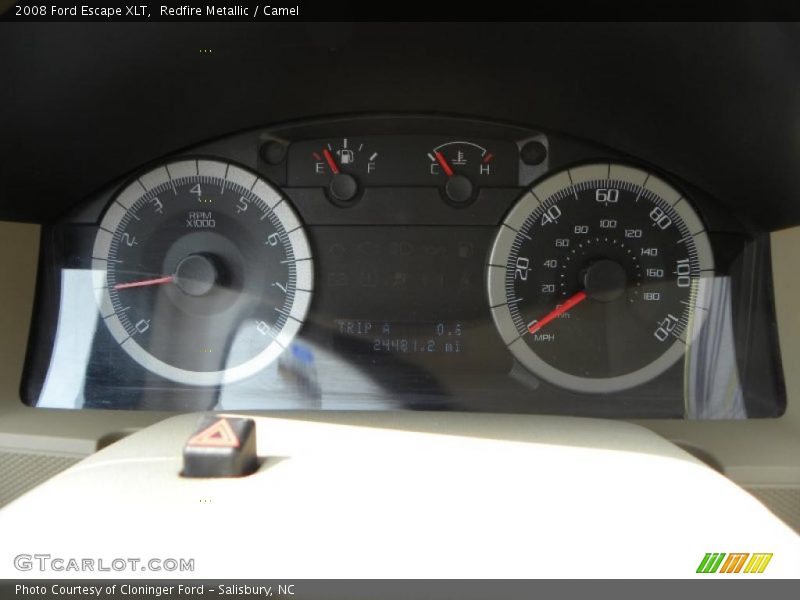 Redfire Metallic / Camel 2008 Ford Escape XLT