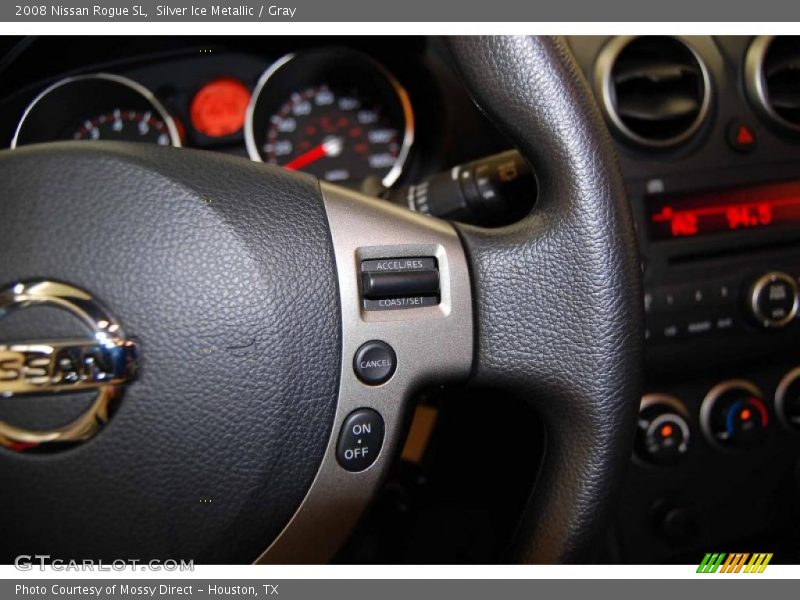 Silver Ice Metallic / Gray 2008 Nissan Rogue SL