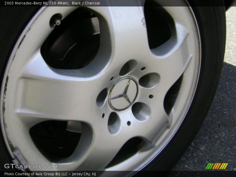 Black / Charcoal 2003 Mercedes-Benz ML 350 4Matic