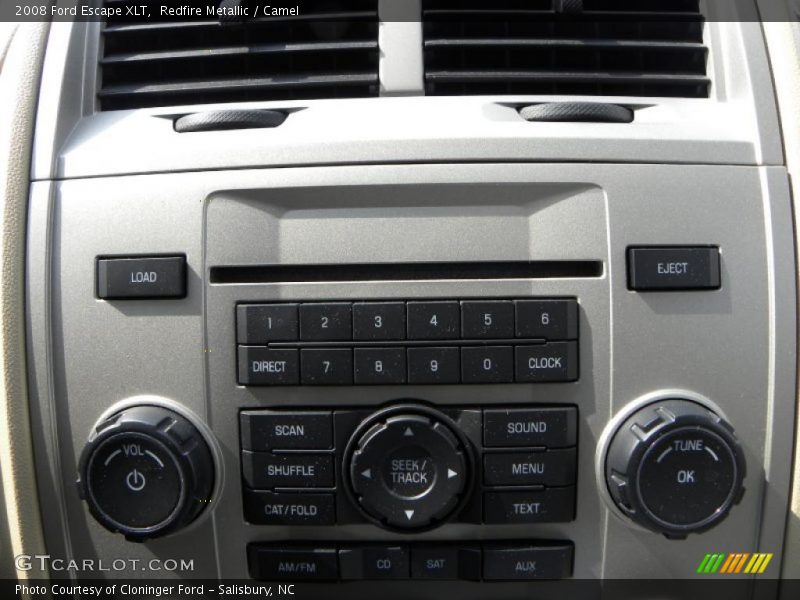 Redfire Metallic / Camel 2008 Ford Escape XLT