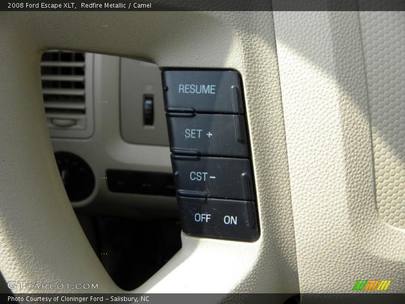 Redfire Metallic / Camel 2008 Ford Escape XLT