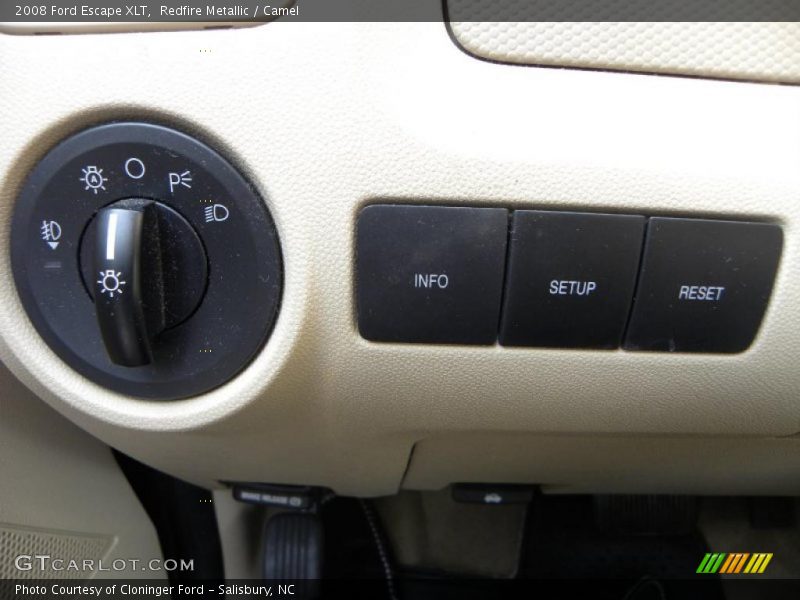 Redfire Metallic / Camel 2008 Ford Escape XLT