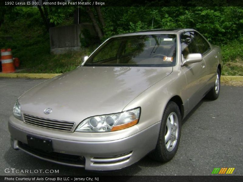 Almond Beige Pearl Metallic / Beige 1992 Lexus ES 300