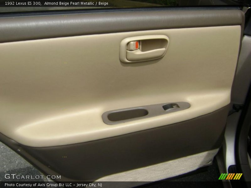 Almond Beige Pearl Metallic / Beige 1992 Lexus ES 300