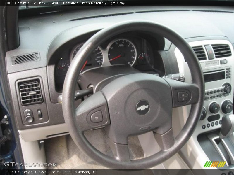 Bermuda Green Metallic / Light Gray 2006 Chevrolet Equinox LT AWD
