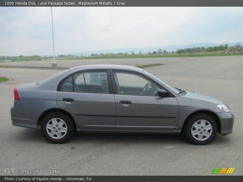 Magnesium Metallic / Gray 2005 Honda Civic Value Package Sedan