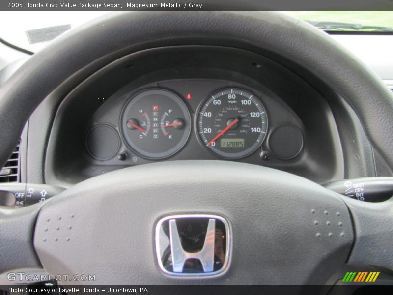 Magnesium Metallic / Gray 2005 Honda Civic Value Package Sedan