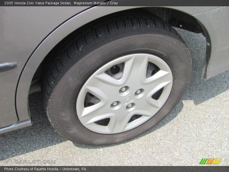 Magnesium Metallic / Gray 2005 Honda Civic Value Package Sedan