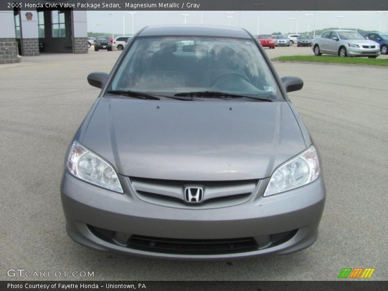 Magnesium Metallic / Gray 2005 Honda Civic Value Package Sedan