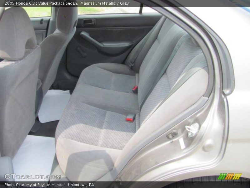 Magnesium Metallic / Gray 2005 Honda Civic Value Package Sedan