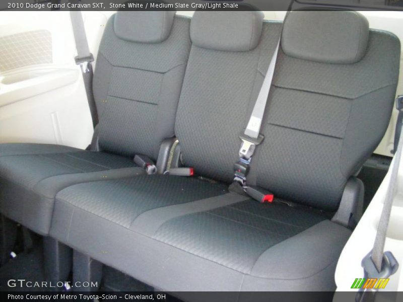 Stone White / Medium Slate Gray/Light Shale 2010 Dodge Grand Caravan SXT