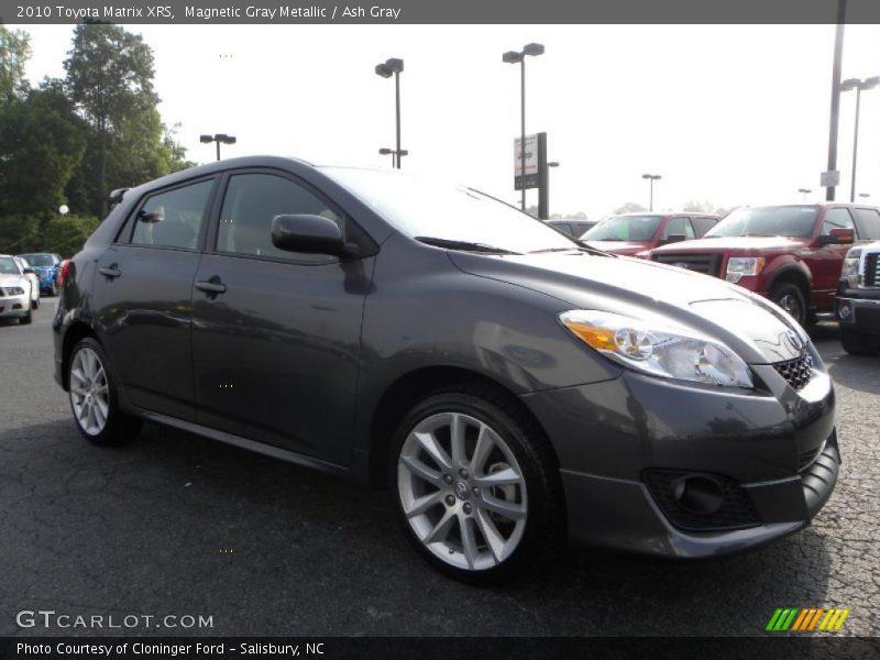 Magnetic Gray Metallic / Ash Gray 2010 Toyota Matrix XRS