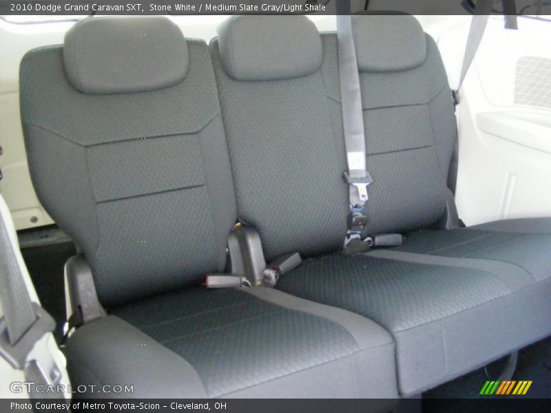 Stone White / Medium Slate Gray/Light Shale 2010 Dodge Grand Caravan SXT
