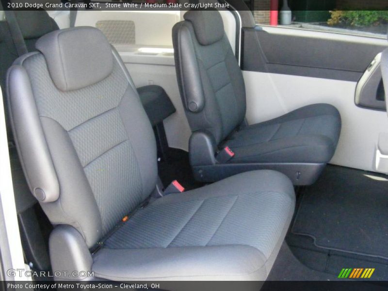 Stone White / Medium Slate Gray/Light Shale 2010 Dodge Grand Caravan SXT