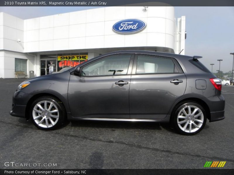 Magnetic Gray Metallic / Ash Gray 2010 Toyota Matrix XRS