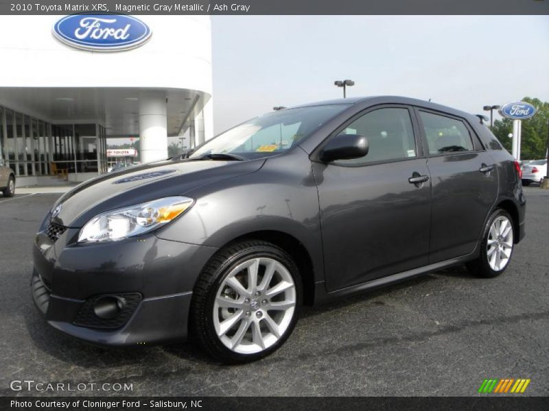 Magnetic Gray Metallic / Ash Gray 2010 Toyota Matrix XRS
