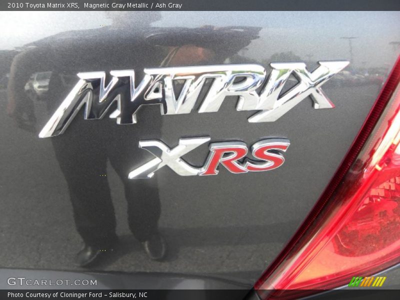 Magnetic Gray Metallic / Ash Gray 2010 Toyota Matrix XRS