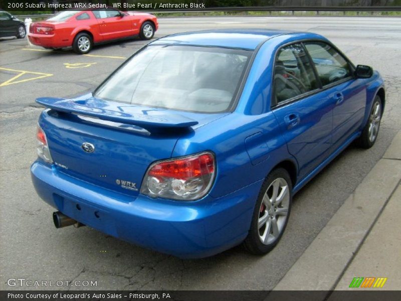WR Blue Pearl / Anthracite Black 2006 Subaru Impreza WRX Sedan