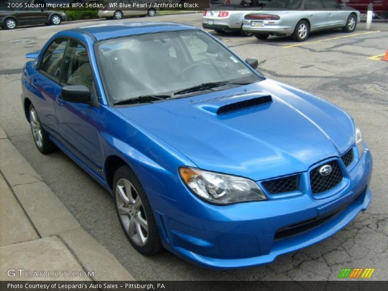 WR Blue Pearl / Anthracite Black 2006 Subaru Impreza WRX Sedan