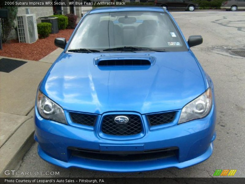 WR Blue Pearl / Anthracite Black 2006 Subaru Impreza WRX Sedan
