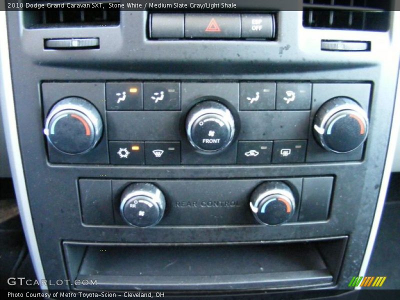 Stone White / Medium Slate Gray/Light Shale 2010 Dodge Grand Caravan SXT