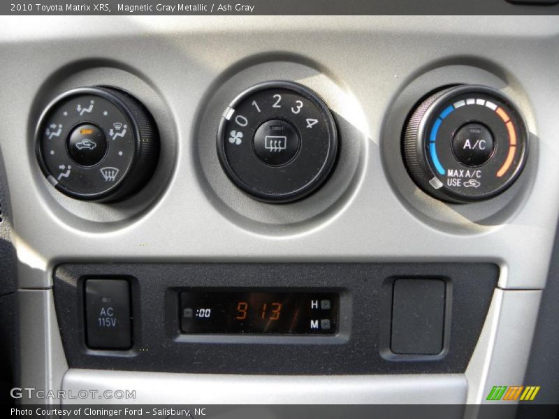 Magnetic Gray Metallic / Ash Gray 2010 Toyota Matrix XRS