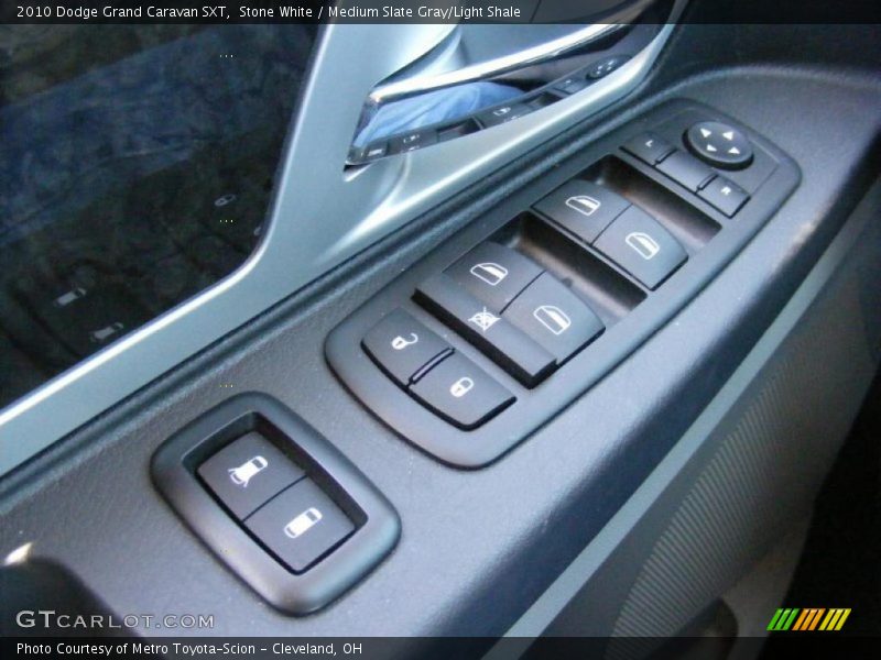 Stone White / Medium Slate Gray/Light Shale 2010 Dodge Grand Caravan SXT
