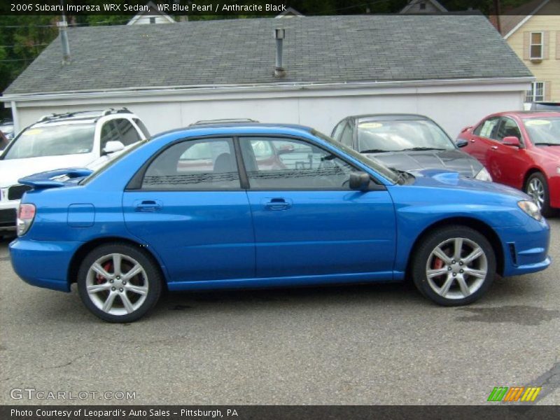 WR Blue Pearl / Anthracite Black 2006 Subaru Impreza WRX Sedan