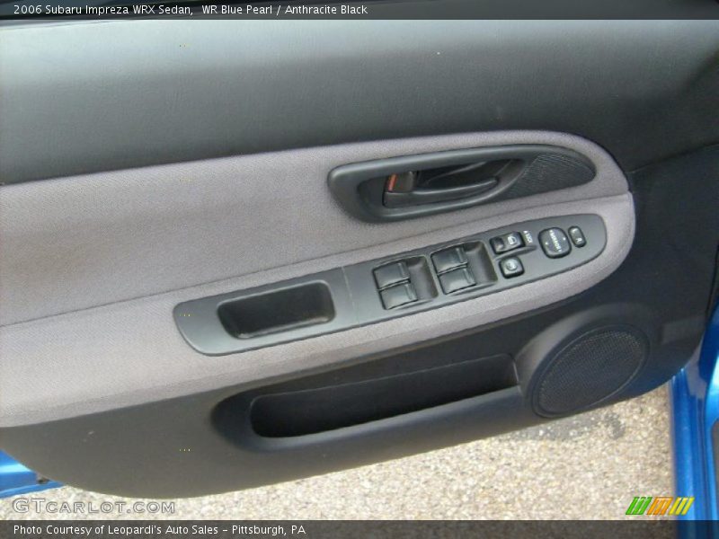 WR Blue Pearl / Anthracite Black 2006 Subaru Impreza WRX Sedan