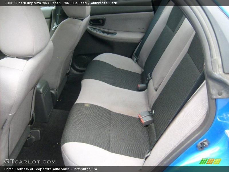 WR Blue Pearl / Anthracite Black 2006 Subaru Impreza WRX Sedan