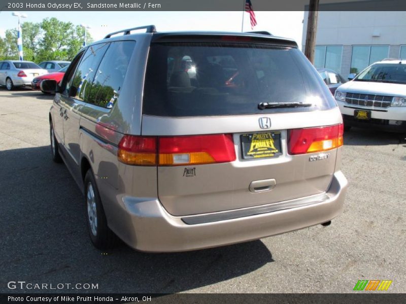 Sandstone Metallic / Fern 2003 Honda Odyssey EX
