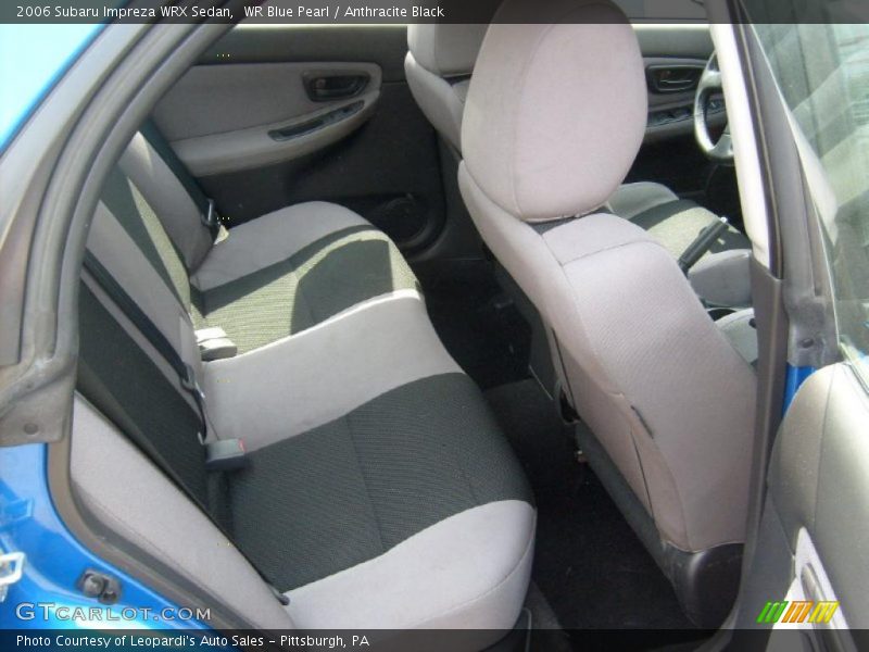 WR Blue Pearl / Anthracite Black 2006 Subaru Impreza WRX Sedan
