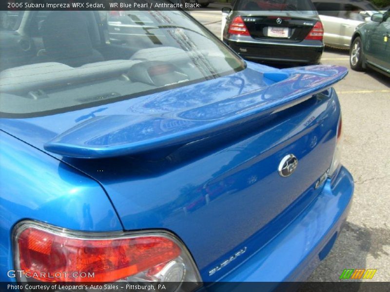 WR Blue Pearl / Anthracite Black 2006 Subaru Impreza WRX Sedan
