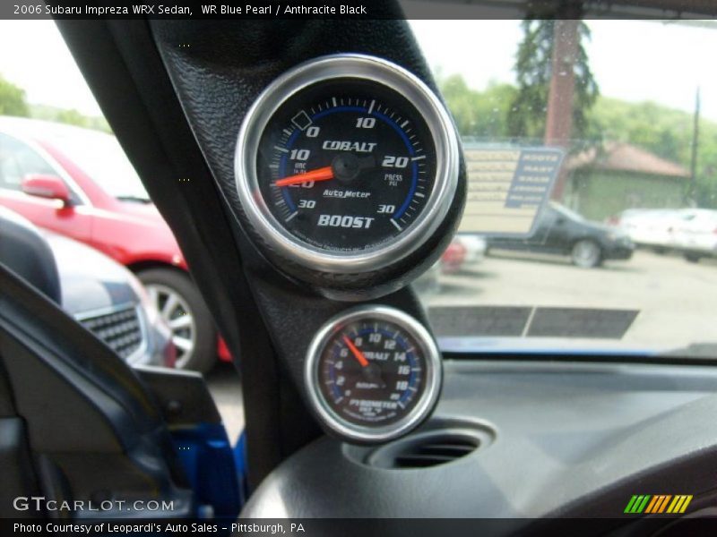 WR Blue Pearl / Anthracite Black 2006 Subaru Impreza WRX Sedan