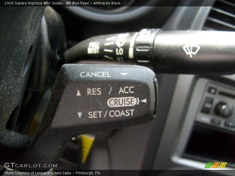 WR Blue Pearl / Anthracite Black 2006 Subaru Impreza WRX Sedan