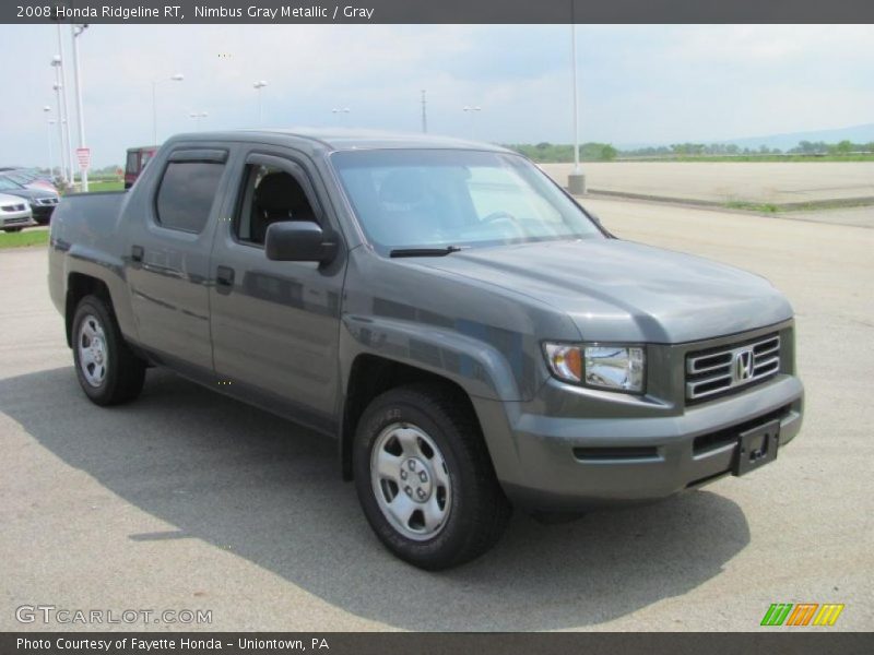 Nimbus Gray Metallic / Gray 2008 Honda Ridgeline RT