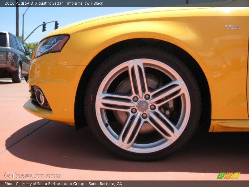 Imola Yellow / Black 2010 Audi S4 3.0 quattro Sedan