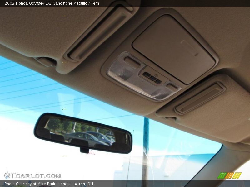 Sandstone Metallic / Fern 2003 Honda Odyssey EX