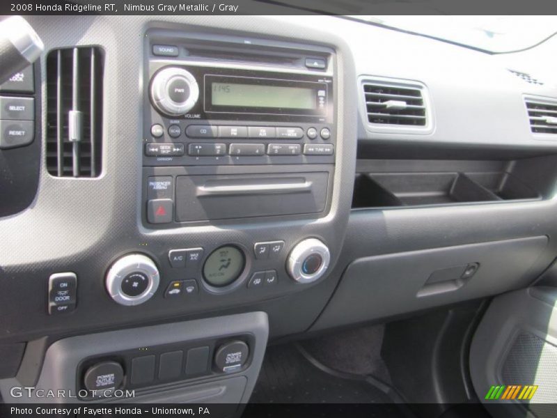 Nimbus Gray Metallic / Gray 2008 Honda Ridgeline RT