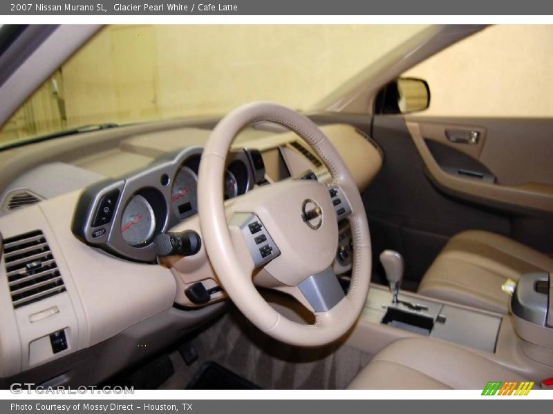 Glacier Pearl White / Cafe Latte 2007 Nissan Murano SL