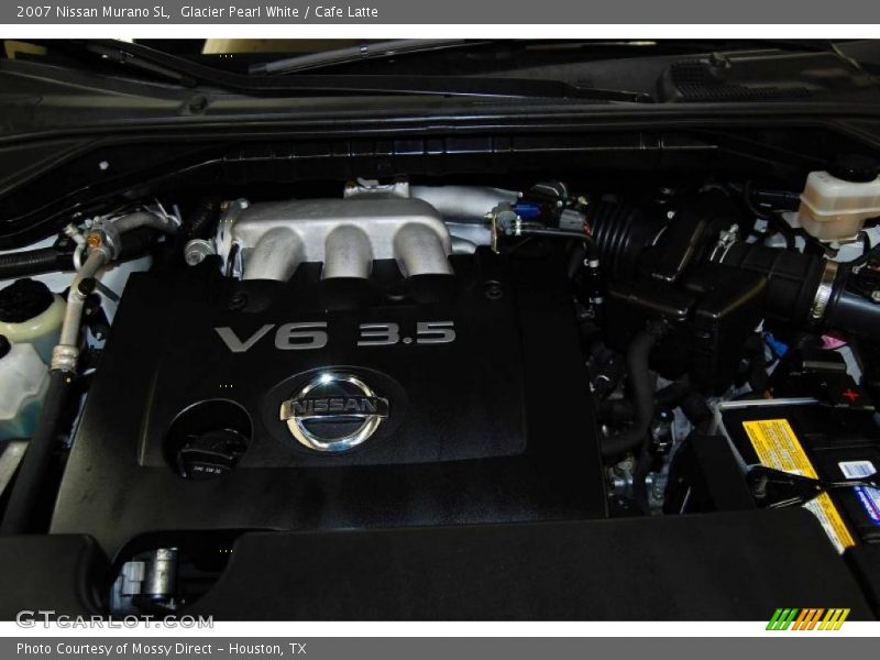 Glacier Pearl White / Cafe Latte 2007 Nissan Murano SL