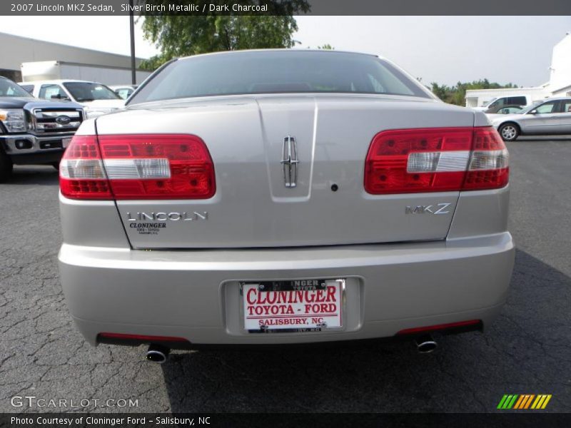 Silver Birch Metallic / Dark Charcoal 2007 Lincoln MKZ Sedan