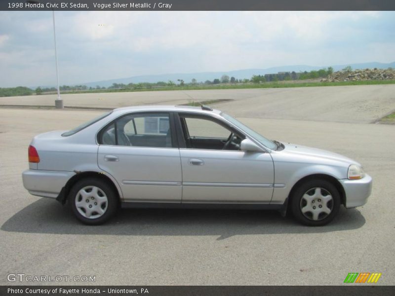 Vogue Silver Metallic / Gray 1998 Honda Civic EX Sedan