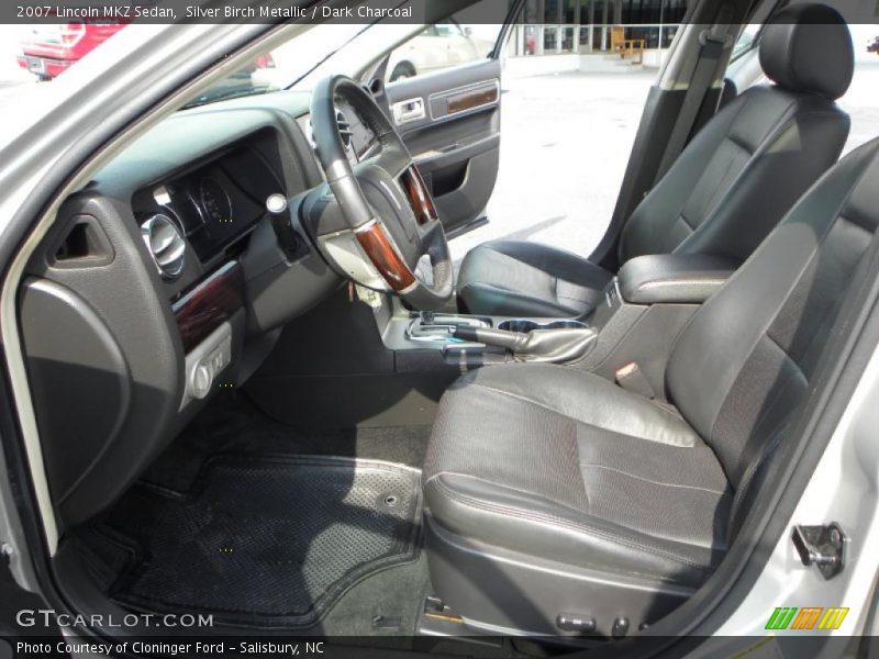 Silver Birch Metallic / Dark Charcoal 2007 Lincoln MKZ Sedan