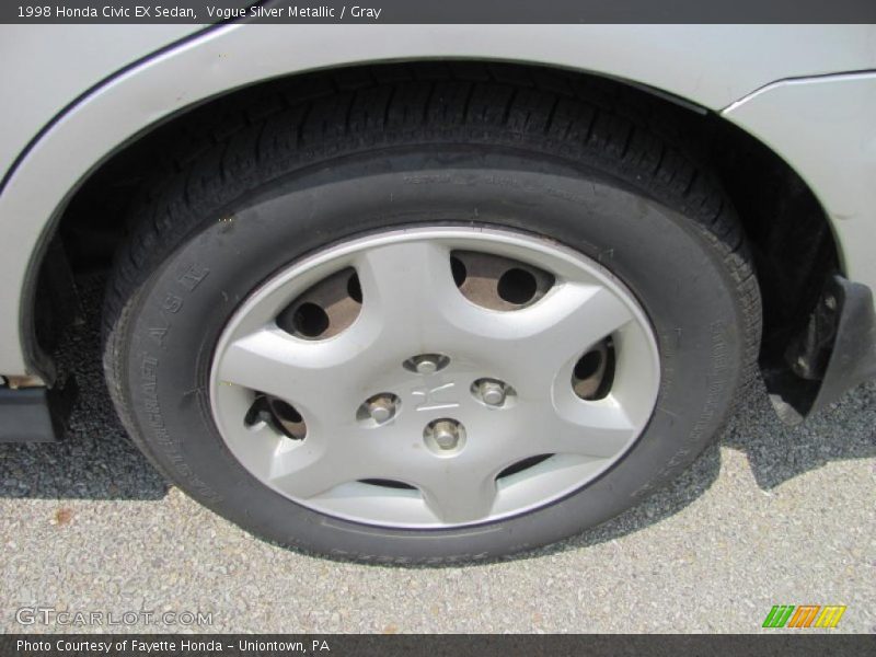 Vogue Silver Metallic / Gray 1998 Honda Civic EX Sedan
