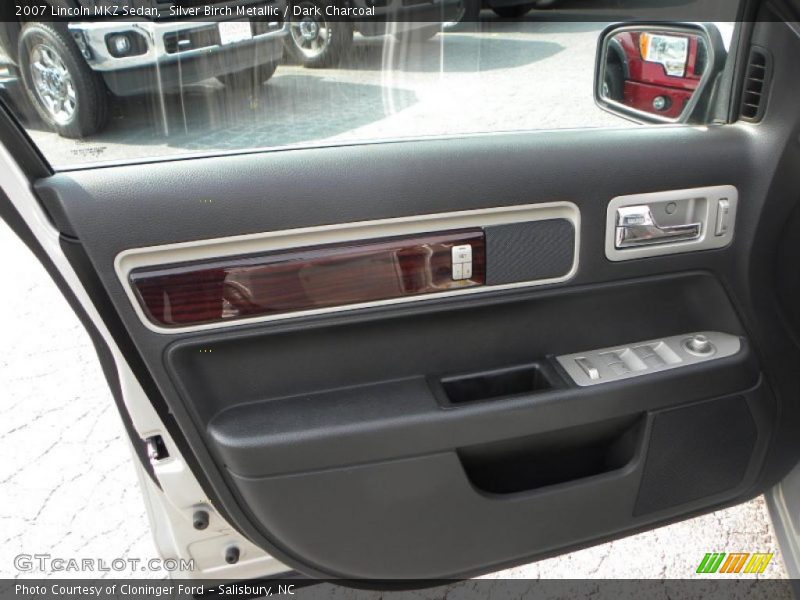 Silver Birch Metallic / Dark Charcoal 2007 Lincoln MKZ Sedan