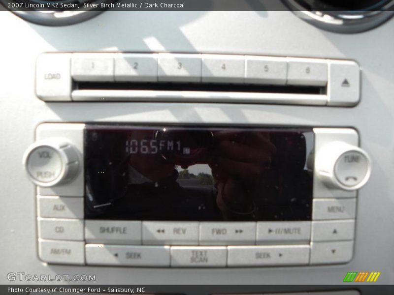 Silver Birch Metallic / Dark Charcoal 2007 Lincoln MKZ Sedan