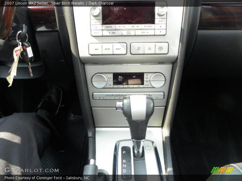 Silver Birch Metallic / Dark Charcoal 2007 Lincoln MKZ Sedan