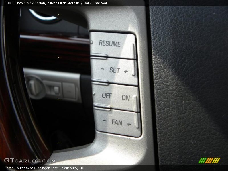 Silver Birch Metallic / Dark Charcoal 2007 Lincoln MKZ Sedan