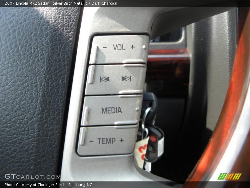 Silver Birch Metallic / Dark Charcoal 2007 Lincoln MKZ Sedan